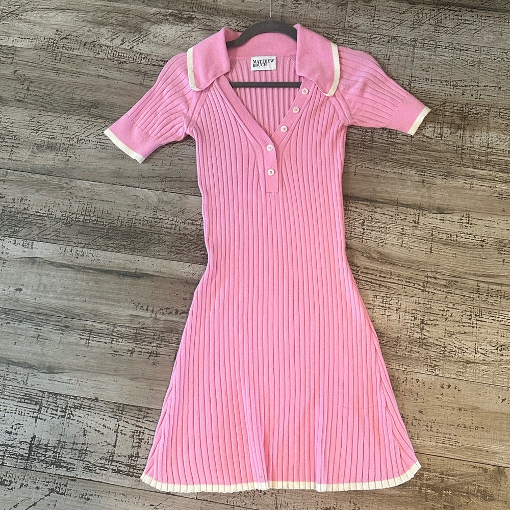 Matthew Bruch Polo Mini Dress